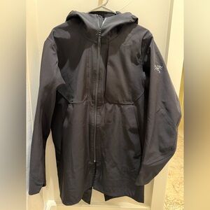 Arc'teryx Veilance Men's Black Hooded Jacket